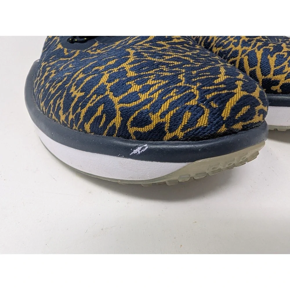Nike Air Jordan Trainer 1 Low Michigan Wolverines Navy Maize Men's Shoes Size 12